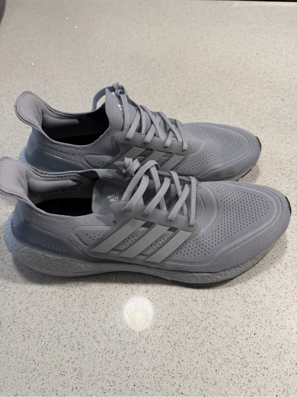 Adidas Ultraboost 21 Halo Silver